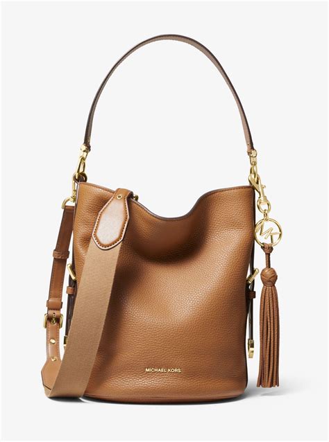 michael kors brooke medium zip bucket bag|mk top handle bag bucket.